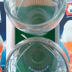 ERDINGER ワールドカップグラス2個　未使用傷割れ無し　※東京港区手渡し限定の画像