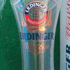 ERDINGER ワールドカップグラス2個　未使用傷割れ無し　※東京港区手渡し限定の画像