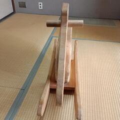 木馬　手作りの画像