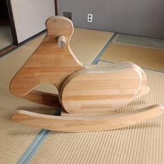 木馬　手作りの画像