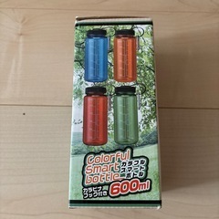 カラビナ付き600mlボトル新品未使用の画像
