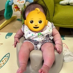 バンボベビーソファ(色:サンドベージュ)の画像