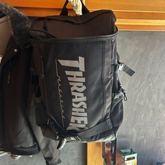 THRASHER スラッシャー　ボックス型リュック ブラック