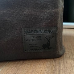 🏕️新品‼️CAPTAIN STAG キャプテンスタッグ　帆布素材　コンテナ　ギア　の画像