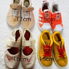 【15cm〜17cm】中古こども靴