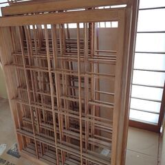 【引取無料】出窓の障子戸の画像