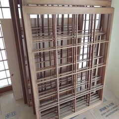 【引取無料】出窓の障子戸の画像