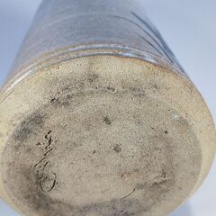 ブランド不明 レトロ 花瓶 一輪挿し　茶道　陶器　茶道具の画像