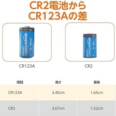 CR2リチウム電池 3V 4個セットの画像