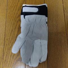 皮手袋　白　丈夫　ハード作業用の画像