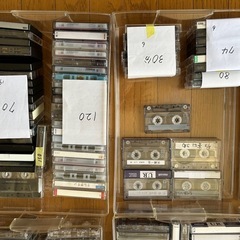カセットテープ　中古　364本の画像