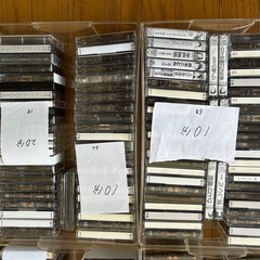 カセットテープ　中古　364本の画像