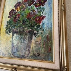 (無料)作者不詳　油絵　絵画額の画像