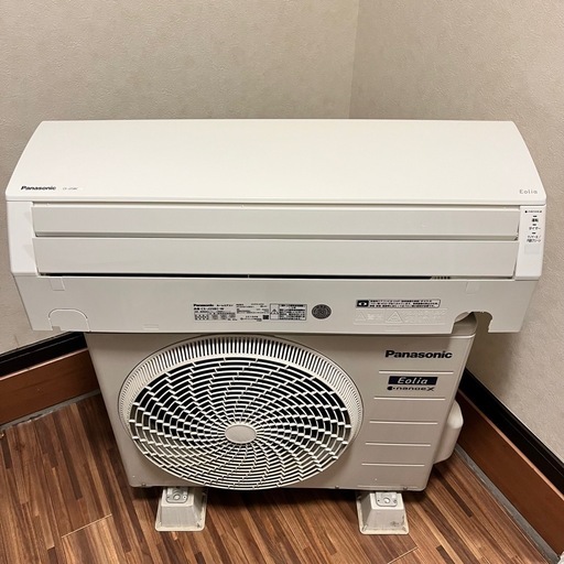 【標準工事費込み】Panasonicエアコン　8畳用　2018年製