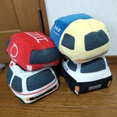 働く車クッション　中古品　まとめて　の画像