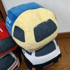 働く車クッション　中古品　まとめて　の画像