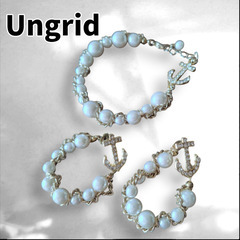 ★Ungrid ブレスレット＆ピアス セット