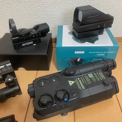 サバゲー 照準器 ドットサイト バッテリーケース バイポットの画像
