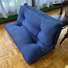 無料！本日引き渡しのみ可能！いまからすぐ来れる方のみ可能ソファベッドの画像