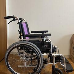 【MiKi とまっティシリーズ】MBY-41RB 車いす　自動ブレーキ 転倒防止の画像