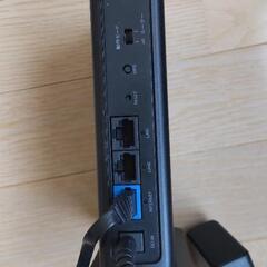 ELECOM 無線LANルーター ブラック ACアダプター付きの画像
