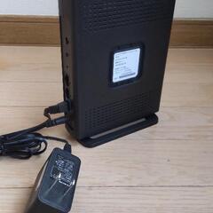 ELECOM 無線LANルーター ブラック ACアダプター付きの画像