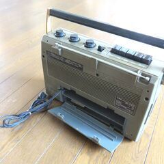 ラジオ　カセットレコーダー　昭和レトロの画像