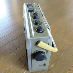 ラジオ　カセットレコーダー　昭和レトロの画像