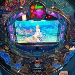 パチンコ　実機　スーパー海物語　M55Wの画像