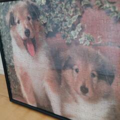 【完成品】犬柄パズルの画像