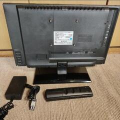 地デジ　動作確認済み　リモコン付き　実動　AT-19g01s 液晶テレビ テレビ　コンパクト　B-CASカードの画像