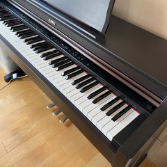 カワイ電子ピアノ PW750、88鍵、木製鍵盤、イス付きの画像