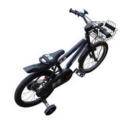 自転車❗子供用❗HUMMER❗補助輪付き❗人気のブラック❗の画像