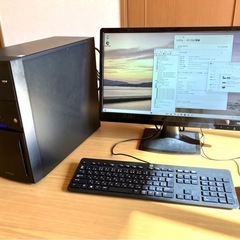 ゲーミングPC(i7-9700,メモリ16GB,SSD240GB...