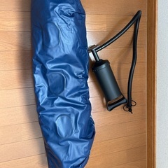 キャンプ用エアーベッド譲ります一回使用0円