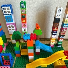 アンパンマンのブロックラボ＆レゴデュプロの画像