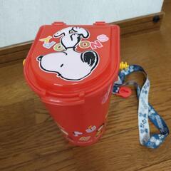スヌーピーポップコーン容器　中古品の画像