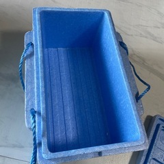 保冷　クーラーボックス（発泡スチロール  ）おでかけ　アウトドア　キャンプ　海　　の画像