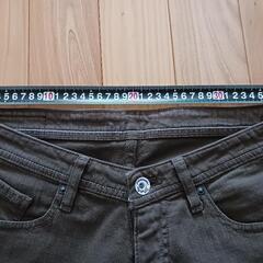 VOLCOM　ジーンズ　茶の画像