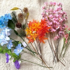 100均の造花　まとめて