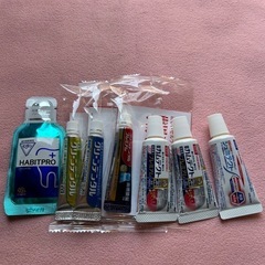 モンダミンディスペンサー➕歯磨剤試供品の画像