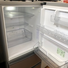 安心の6ヶ月保証付。【AQUA 3ドア冷蔵庫 AQR-271E 2016年製 272L】