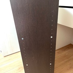 カラーボックス　稼働棚　木目調
の画像