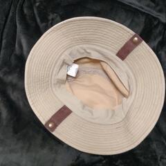 春夏用の帽子　ベージュの画像