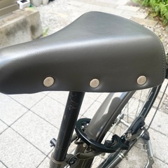 🚲✨ 大人も兼用できちゃう！おしゃれなダークグレーのブリヂストン bikke j 22インチ 中古美品 ✨🚲の画像