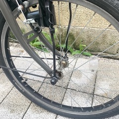 🚲✨ 大人も兼用できちゃう！おしゃれなダークグレーのブリヂストン bikke j 22インチ 中古美品 ✨🚲の画像