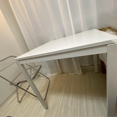 テーブル＋折りたたみ椅子セット