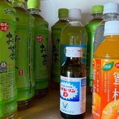 お茶5とジュース4