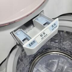 8862‼️関西エリア配送設置可🙌‼️最新2022年製✨SHARP 7kg 洗濯機 インバーター付き静音モデルの画像