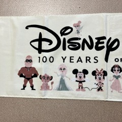 未使用　ディズニー100年記念タオルの画像